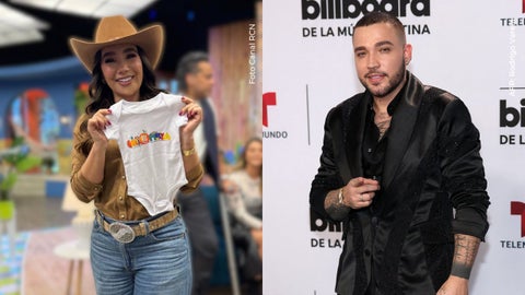Paola Jara y Jessi Uribe celebraron 7 meses de embarazo