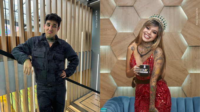 Valentino Lázaro habla de Melissa Gate Valentino Lázaro y Melissa Gate
