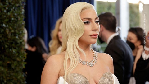 Lady Gaga en la 28.a edición anual de los premios Screen Actors Guild Awards