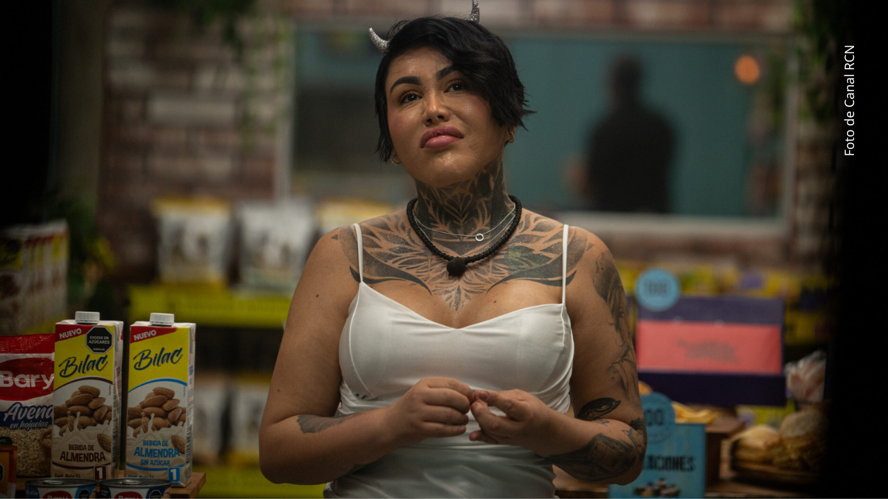 Yina Calderón en La casa de los famosos Colombia 2025.