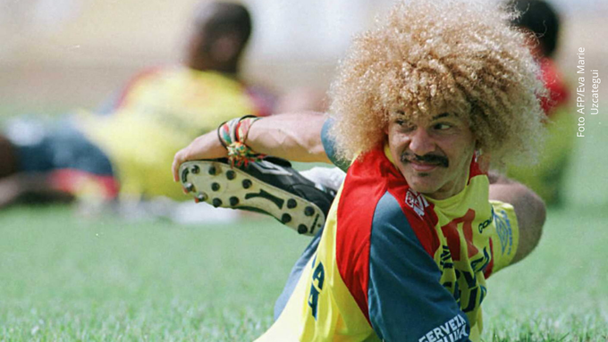 Capitán, referente y leyenda. “El Pibe” Valderrama sigue siendo orgullo del fútbol colombiano.