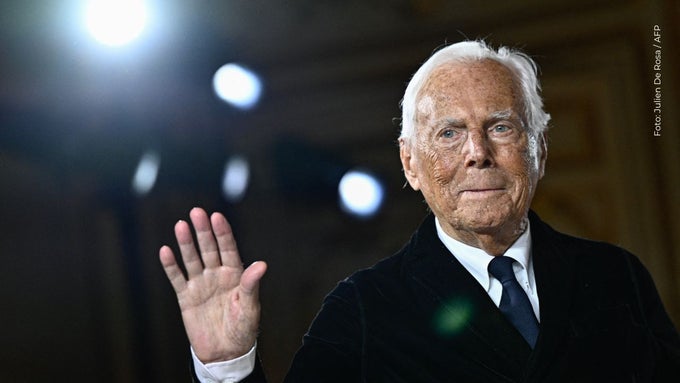 De aprendiz en Milán a emblema global: Giorgio Armani