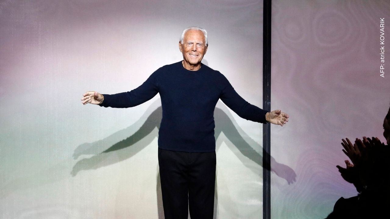 Giorgio Armani y su última post
