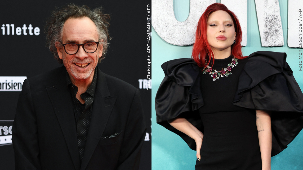 Lady Gaga y Tim Burton