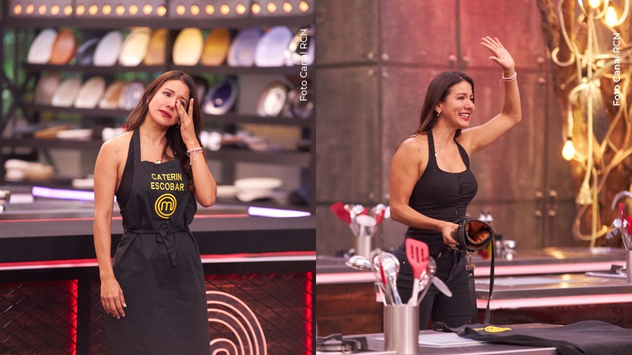 Caterin Escobar se despidió de MasterChef