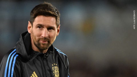 Lionel Messi rompió en llanto en partido con Argentina