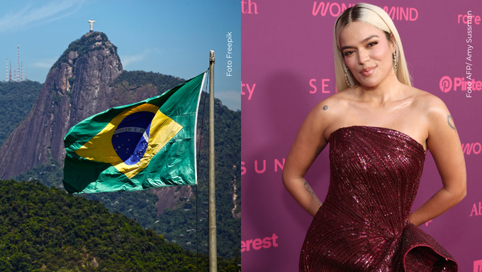 Karol G comparte con los fans de Brasil Karol G