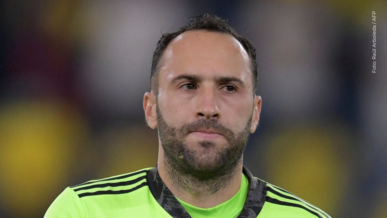 David Ospina festeja triunfo de Colombia