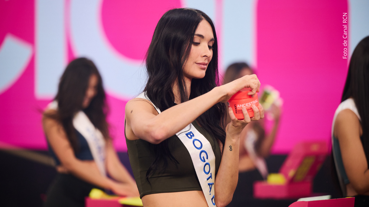 Mariana Morales en Miss Universe Colombia el reality.