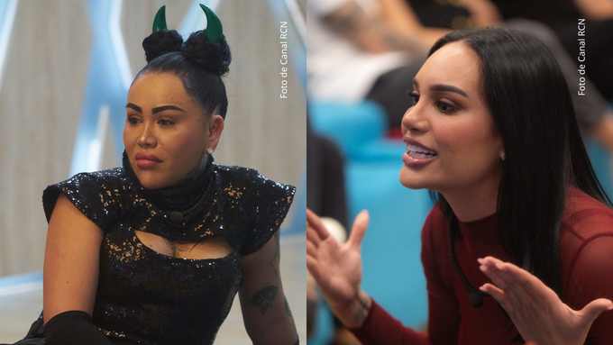 Yina Calderón confirmó que no peleará contra Andrea Valdiri Yina Calderón y Andrea Valdiri en La casa de los famosos Colombia 2025.