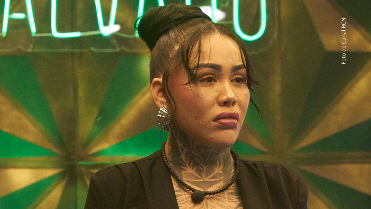 Yina Calderón en La casa de los famosos Colombia 2025.