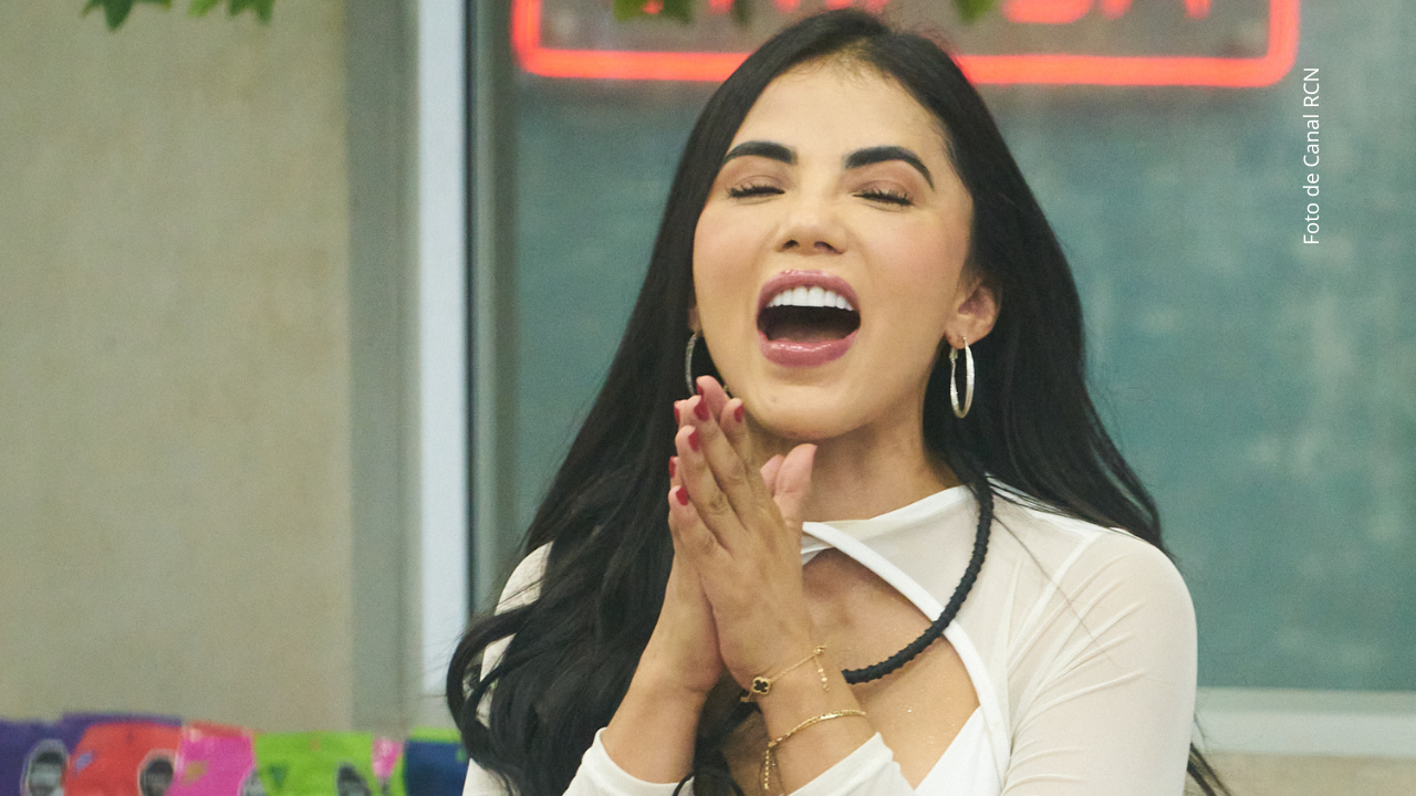 Karina García en La casa de los famosos Colombia 2025.