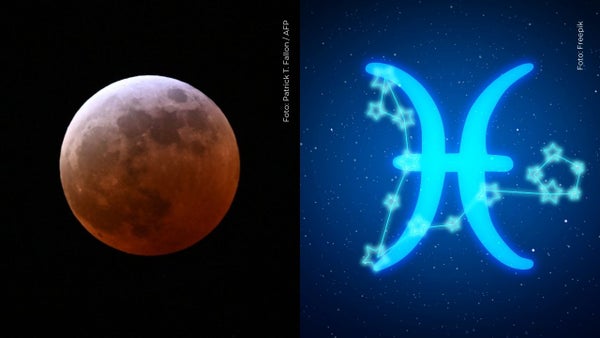Signos que recibirán bendiciones tras el eclipse lunar en Piscis, de septiembre, según la astrología
