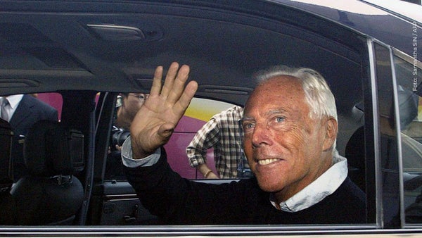 Giorgio Armani: las complicaciones de salud que enfrentó el genio de la moda italiana Giorgio Armani: las complicaciones de salud que enfrentó el genio de la moda italiana