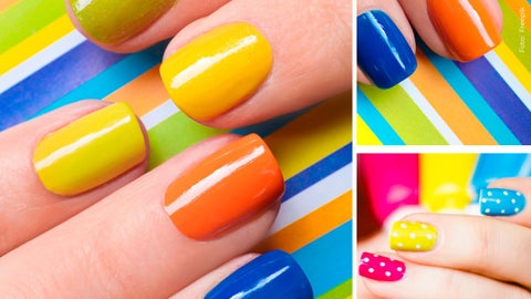 Uñas de colores en tendencia 2025