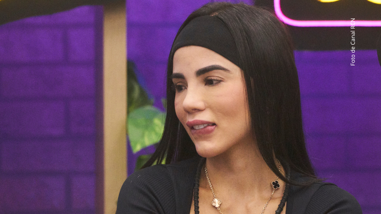 Karina García en La casa de los famosos Colombia 2025.