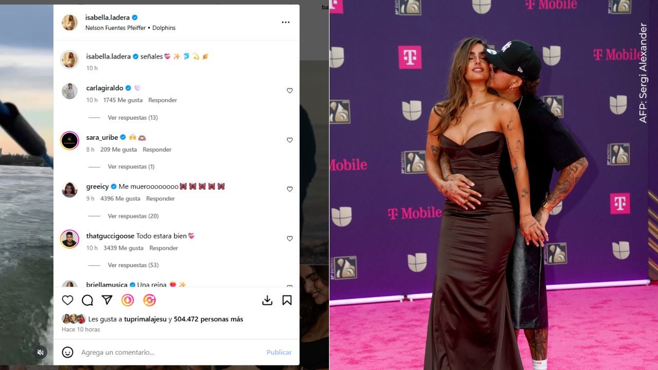 Carla Giraldo apoyó a Isabella Ladera