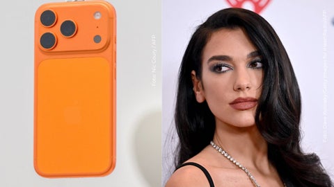 iPhone 17 Pro y Dua Lipa, cantante británica