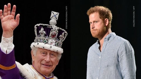 Así fue la reunión del rey Carlos III y el príncipe Harry