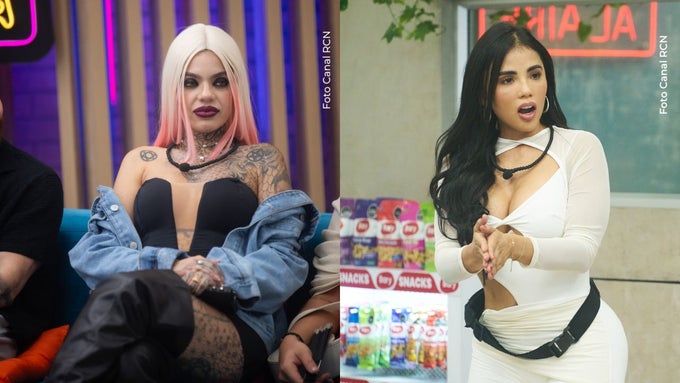 Karina García y Melissa Gate Melissa Gate se habría burlado del diseño de Karina García