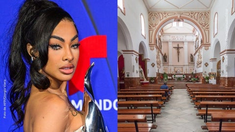 El motivo detrás de la sorprendente iglesia de Yailin, ex de Anuel AA