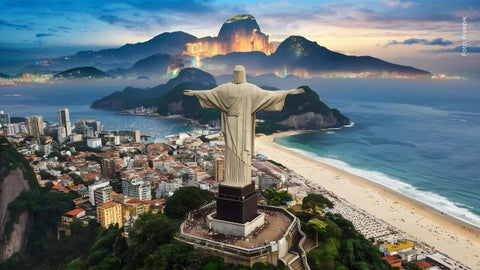 Video del Cristo Redentor hombre salta en parapente y autoridades de Brasil lo buscan
