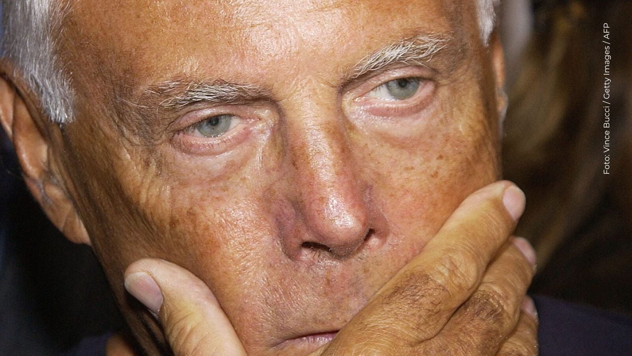 El inesperado deseo en el testamento de Giorgio Armani