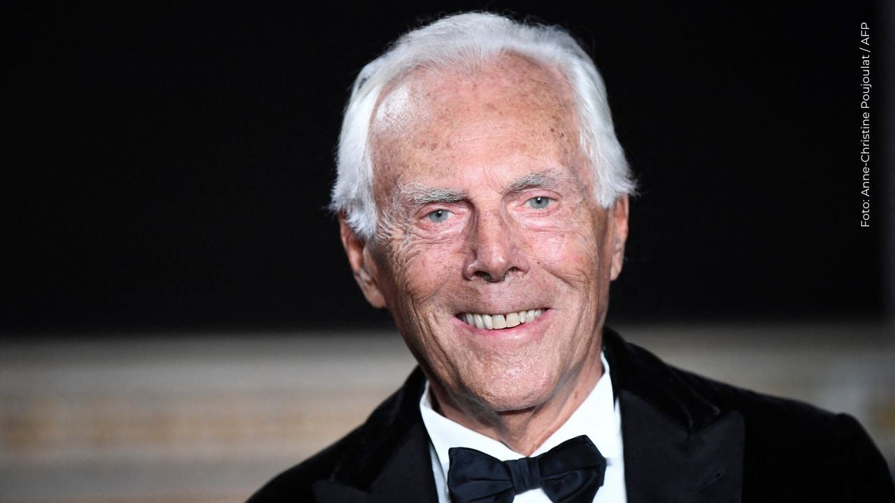 El inesperado deseo en el testamento de Giorgio Armani