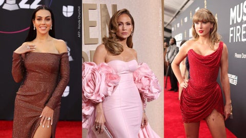 Georgina y Taylor Swift se comprometieron recientemente, mientras que JLo se divorció hace algunos meses de Ben Affleck.