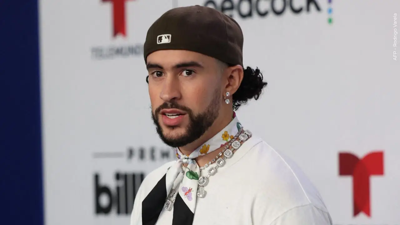 Bad Bunny decidió no incluir a Estados Unidos en su gira de conciertos y reveló la razón. Foto: AFP / Rodrigo Varela