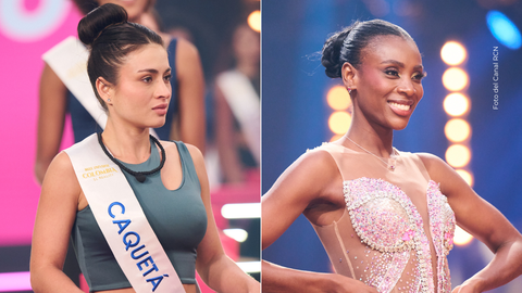 Miss Caquetá y Miss Cauca en Miss Universe Colombia, el reality