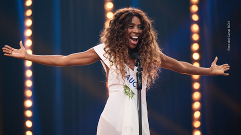 Miss Cauca, Marlyn Dinas, en Miss Universe Colombia