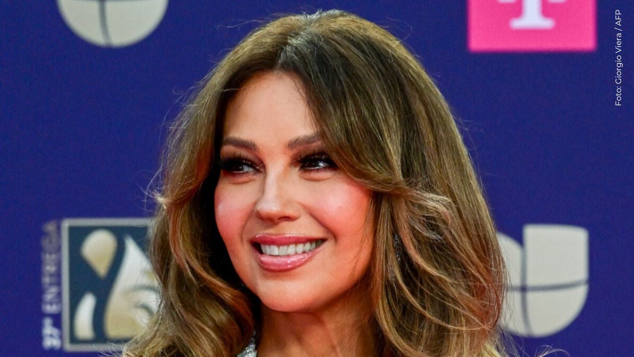 Thalia en el día de la Independencia de México