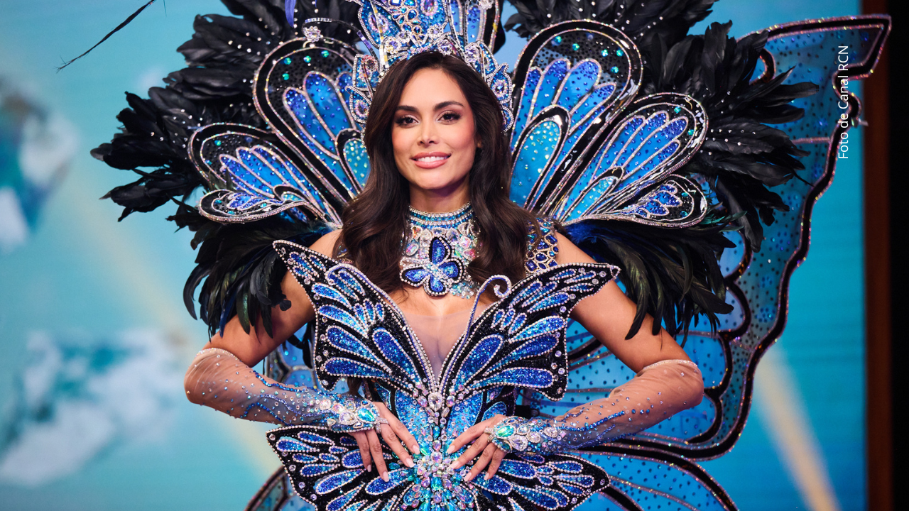 Vanessa Pulgarín en Miss Universe Colombia 2025.