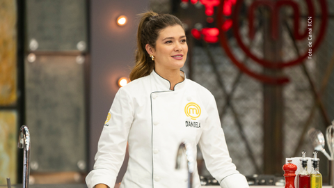 Daniela Tapia en MasterChef Celebrity 2023.