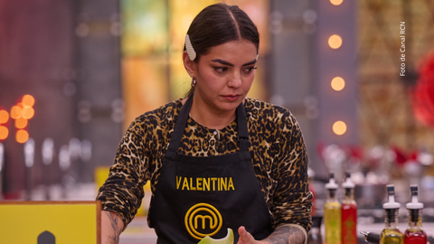 Valentina Taguado en MasterChef Celebrity 2025.
