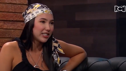Aida Victoria Merlano durante entrevista con Yo José Gabriel.