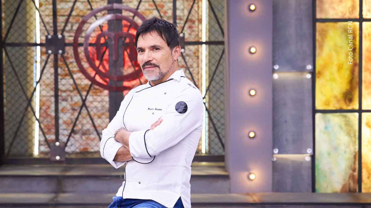 Ramiro Meneses reapareció en MasterChef Celebrity para guiar un reto clave