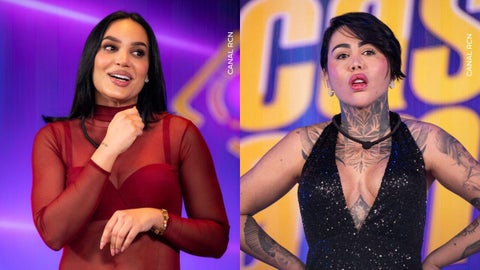 Andrea Valdiri y Yina Calderón