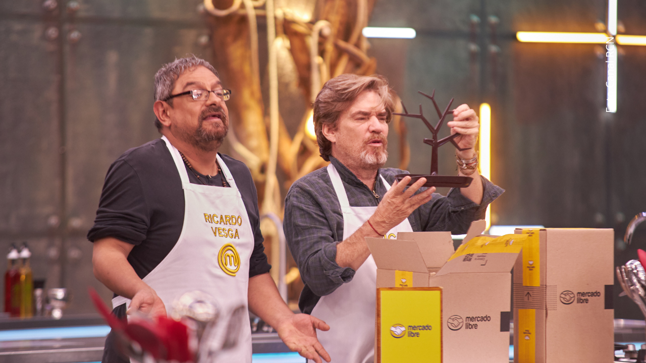 Ricardo Vesga y Nicolás Montero en MasterChef