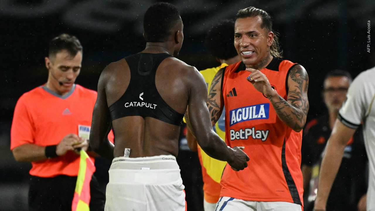 Dayro Moreno estuvo de cumpleaños. Ella es su expareja