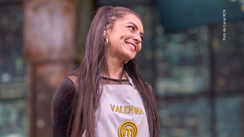 Valentina Taguado en MasterChef Celebrity 2025.