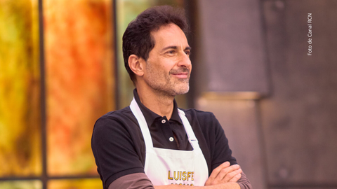 Luis Fernando Hoyos en MasterChef Celebrity 2025.