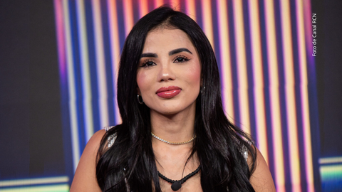 Karina García en La casa de los famosos Colombia 2025.