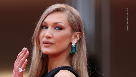 Bella Hadid publicó imágenes desde el hospital
