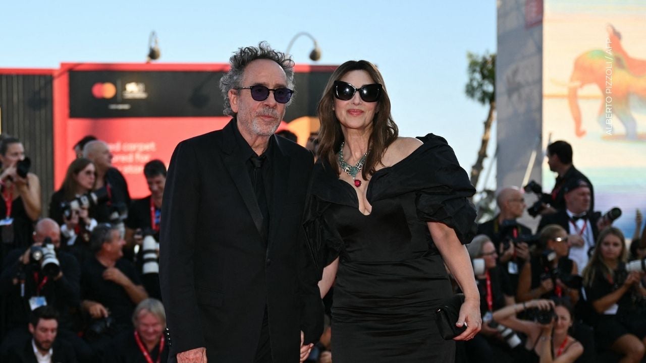 Tim Burton y Monica Bellucci anunciaron su separación