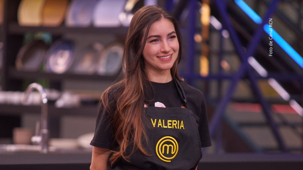 Valeria Aguilar en MasterChef Celebrity 2025.
