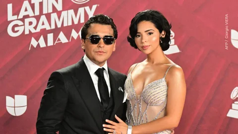 Ángela Aguilar y Christian Nodal juntos en Colombia
