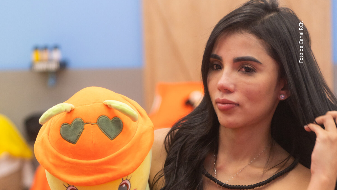 Karina García en La casa de los famosos Colombia 2025.