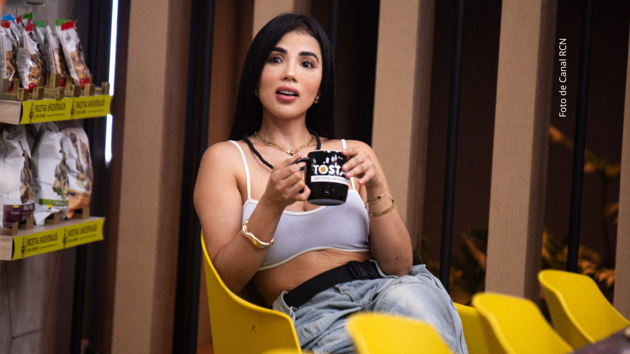Karina García en La casa de los famosos Colombia 2025.